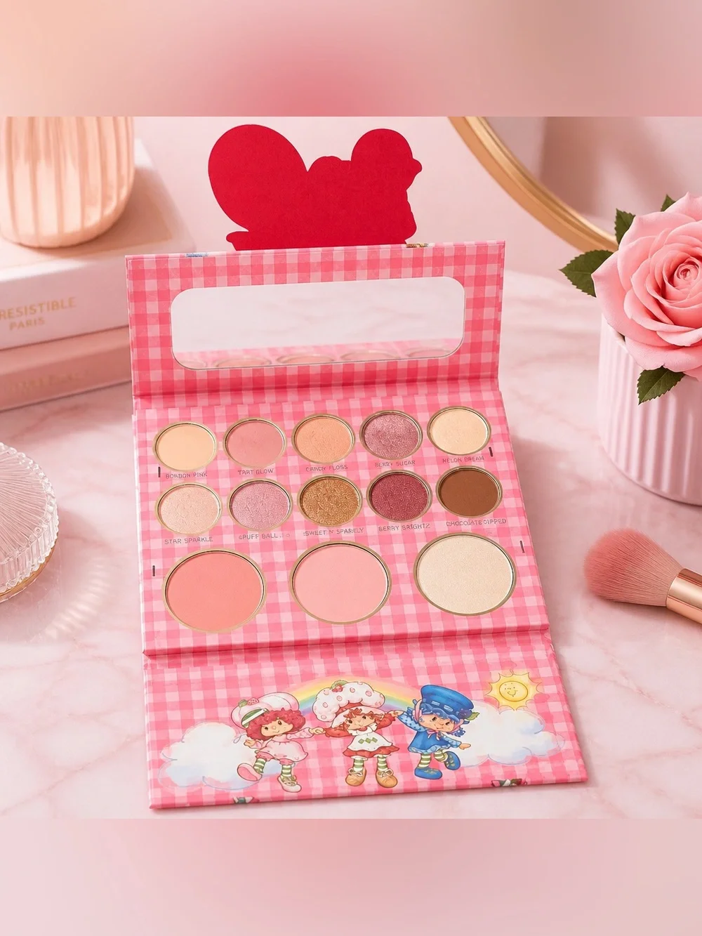 Strawberry Shortcake Eyeshadow Blush & Highlighter Palette